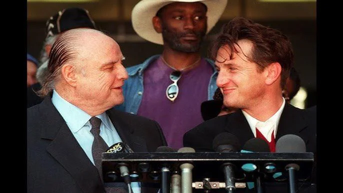 Marlon Brando and Sean Penn civil rights speech 1998 picture 1 of 1