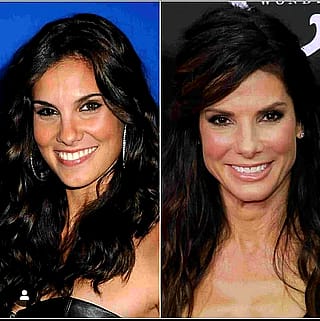 Daniela Rush and Sandra Bullock'