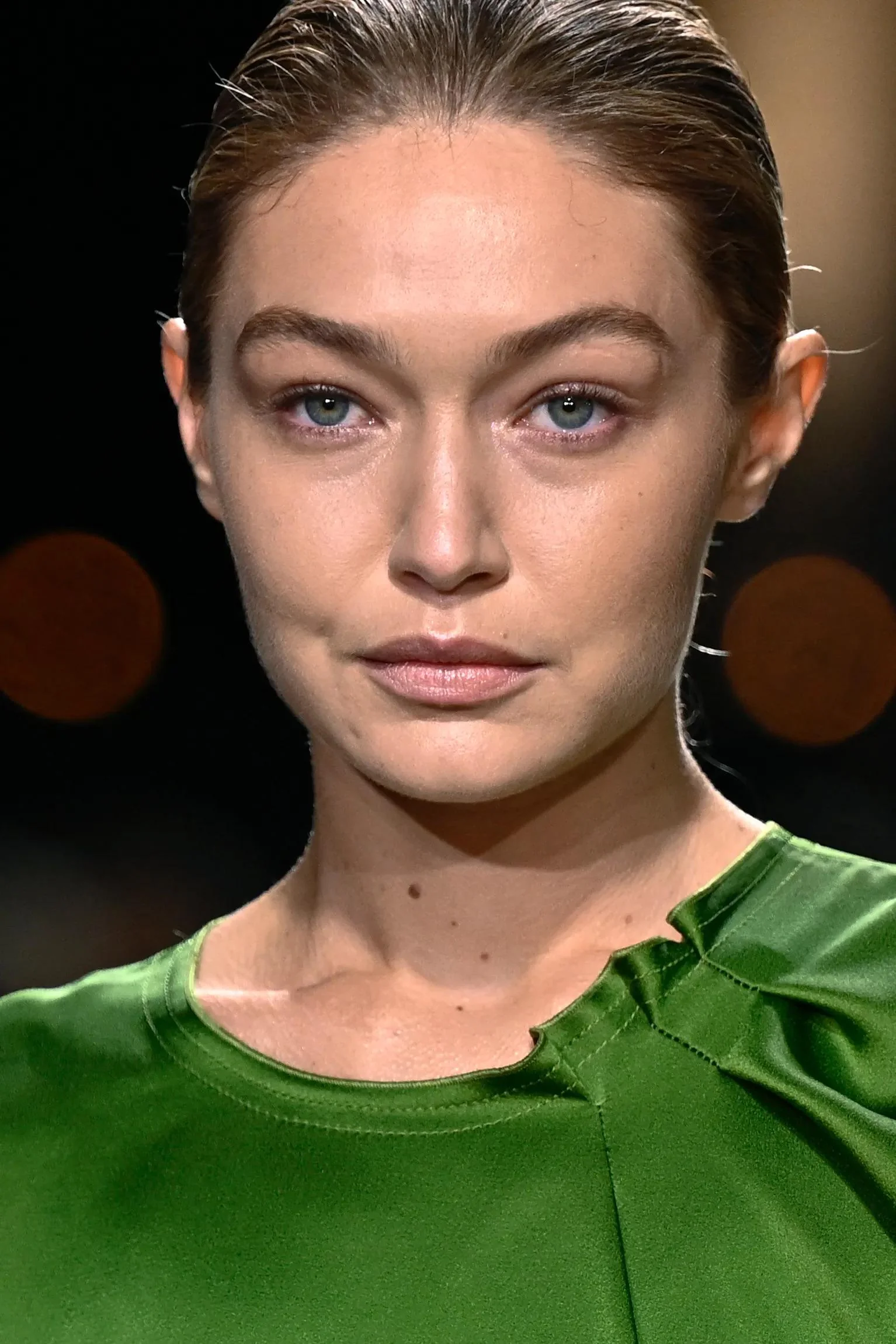 Gigi without makeup. Not a nice person, either. And very stupid. picture 1 of 1