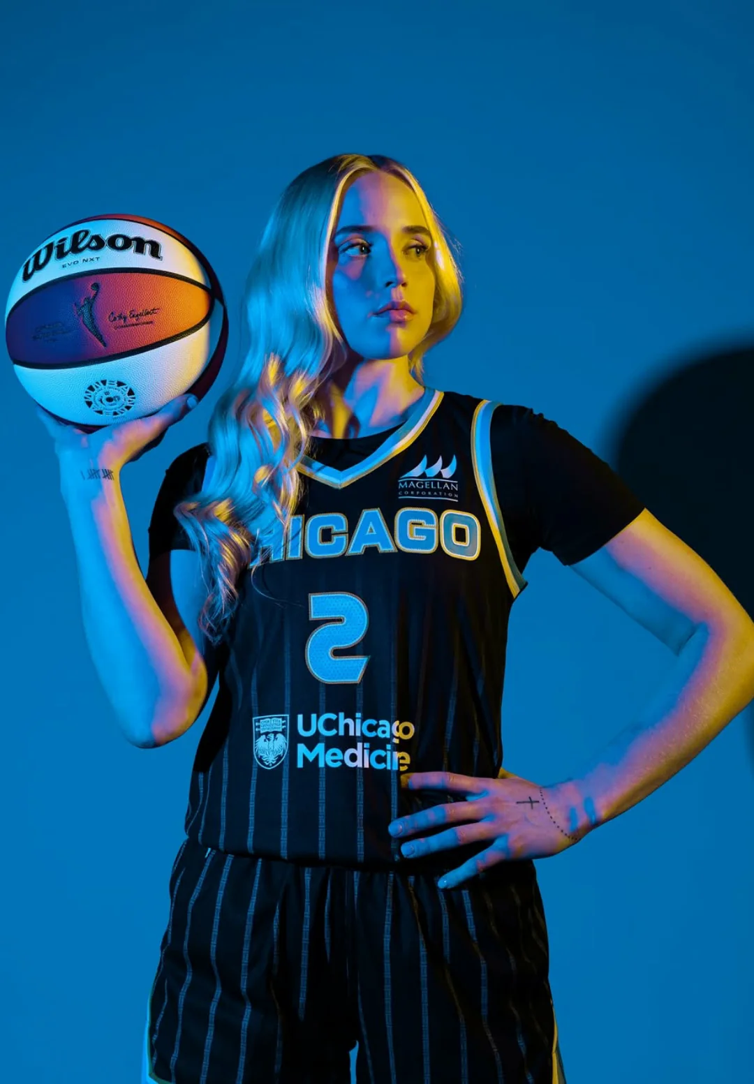 Hailey Van Lith (in and out of her WNBA uniform) picture 1 of 2