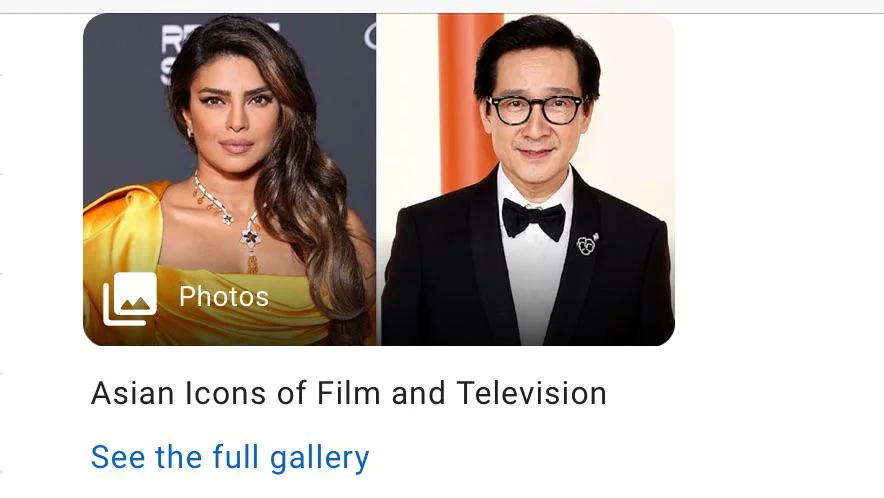 I shudder for the human condition when Priyanka Chopra is considered an “Asian Icon”. picture 1 of 1