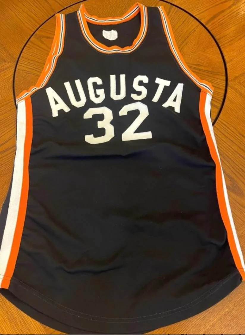 I own George Clooney’s personal basketball jersey from HS picture 2 of 2