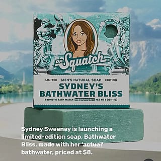 Sydney Sweeny is selling her bathwater'