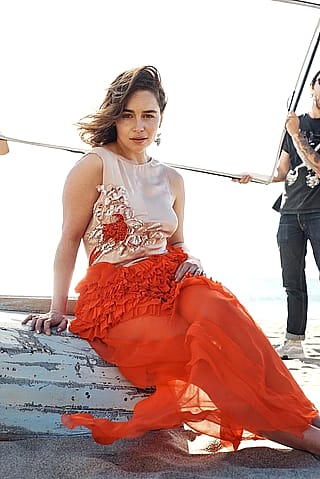 Emilia Clarke, Harper's Bazaar magazine 2016 outtakes'