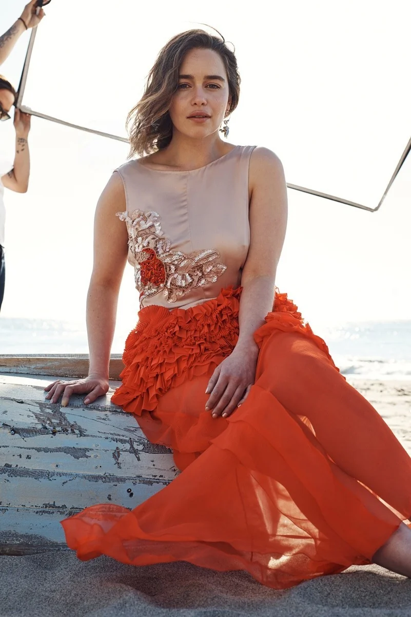 Emilia Clarke, Harper's Bazaar magazine 2016 outtakes picture 5 of 10