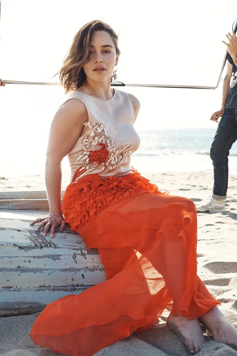 Emilia Clarke, Harper's Bazaar magazine 2016 outtakes picture 7 of 10