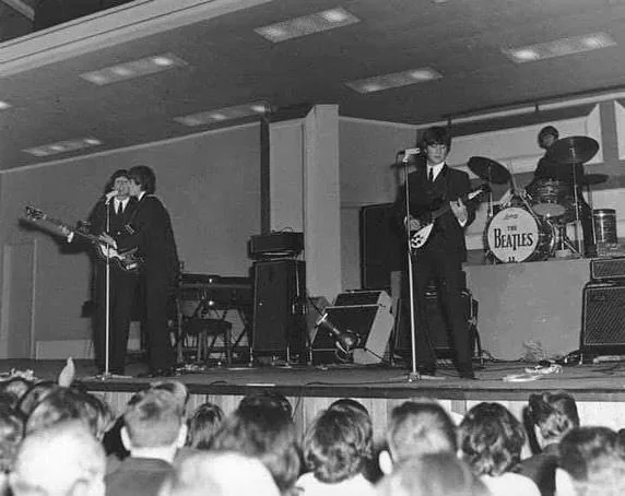17th of June in 1964 the Beatles played their final of three shows at festival hall in Melbourne Australia picture 2 of 2