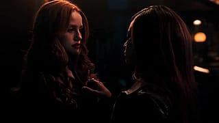 Madelaine Petsch and Vanessa Morgan'