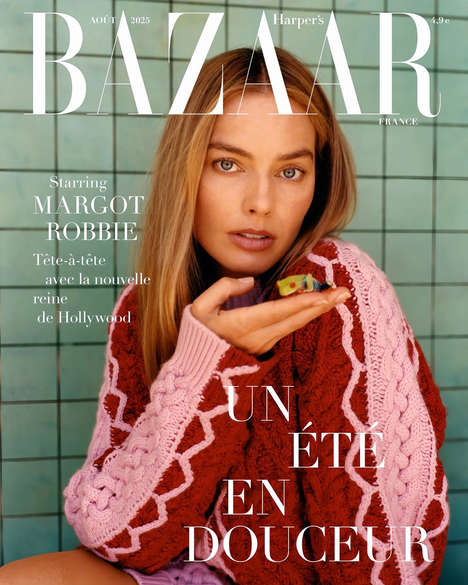 Margot Robbie in Harper's Bazaar, France - August 2025 picture 2 of 2
