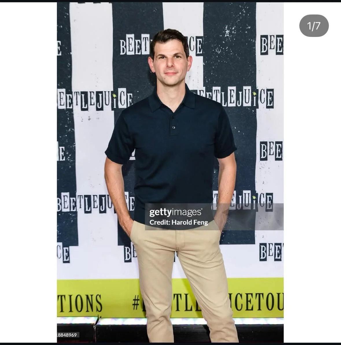 Can someone tell me who this looks like? picture 1 of 1