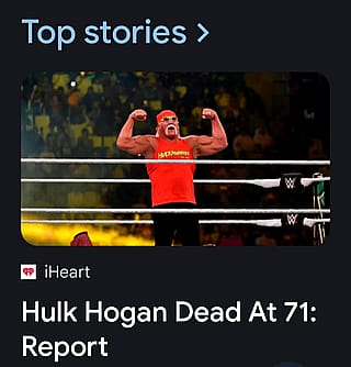 RIP Hulk Hogan'