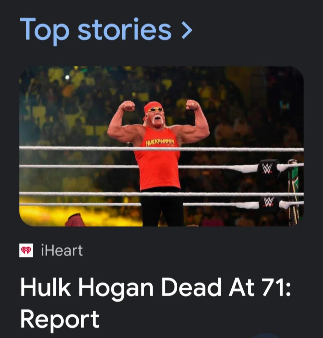 RIP Hulk Hogan picture 1 of 1