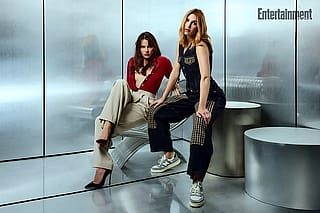 Dafne Keen and Sophie Nelisse for Entertainment Weekly'