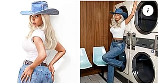 "Beyonce has better Jeans". Where was the outrage when Beyonce Knowles took photos and did commercials and ads in blue jeans clothes?'