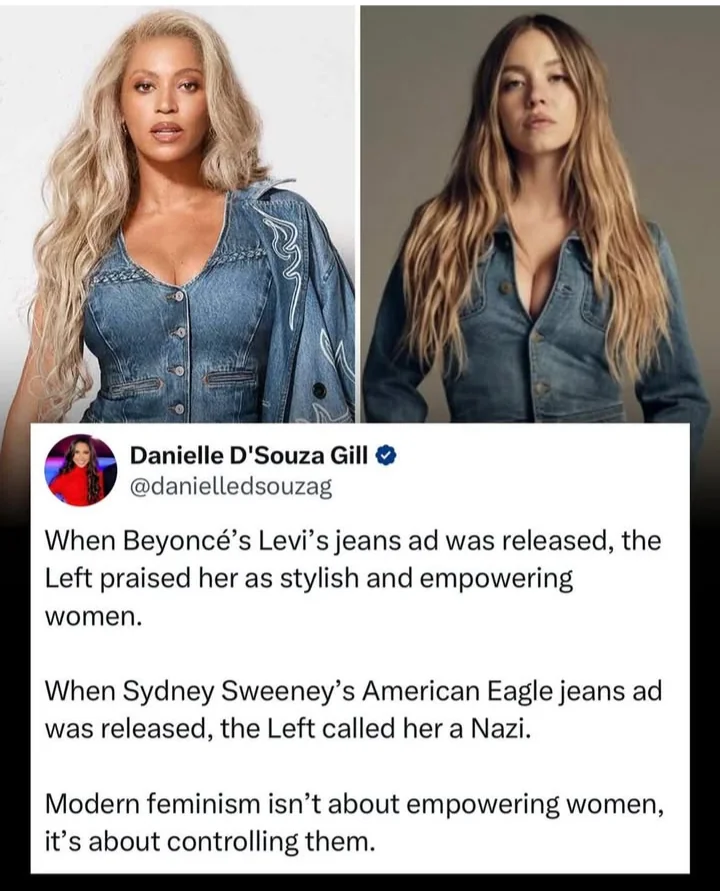 "Beyonce has better Jeans". Where was the outrage when Beyonce Knowles took photos and did commercials and ads in blue jeans clothes? picture 8 of 10