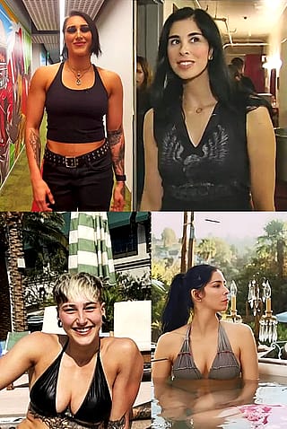 Two of a "Kind of"? - Rhea Ripley and Sarah Silverman'