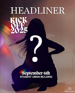 Who is this a silhouette of? Female music artist who is performing still.'
