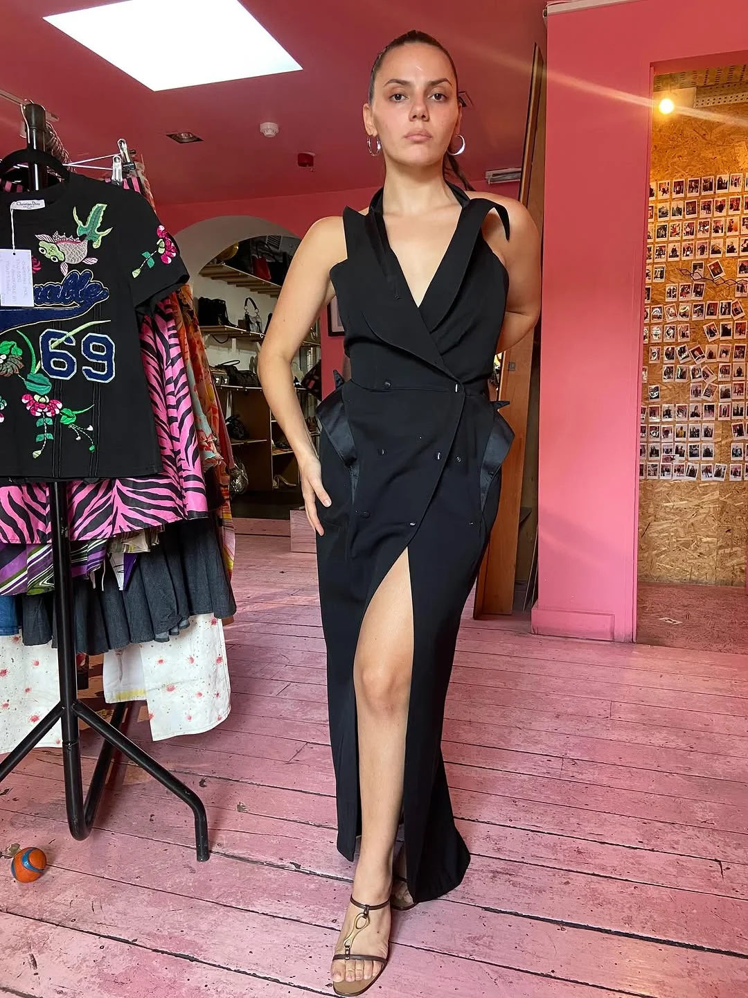Dafne Keen with dresses from Nordic Poetry Shop picture 5 of 7