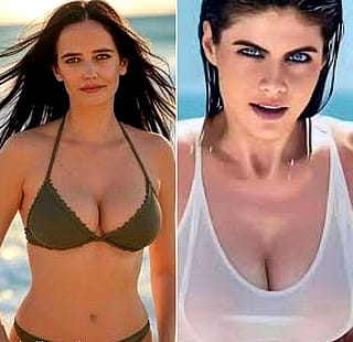 Whose eyes are the sexiest? Eva’s or Alexandra’s?'