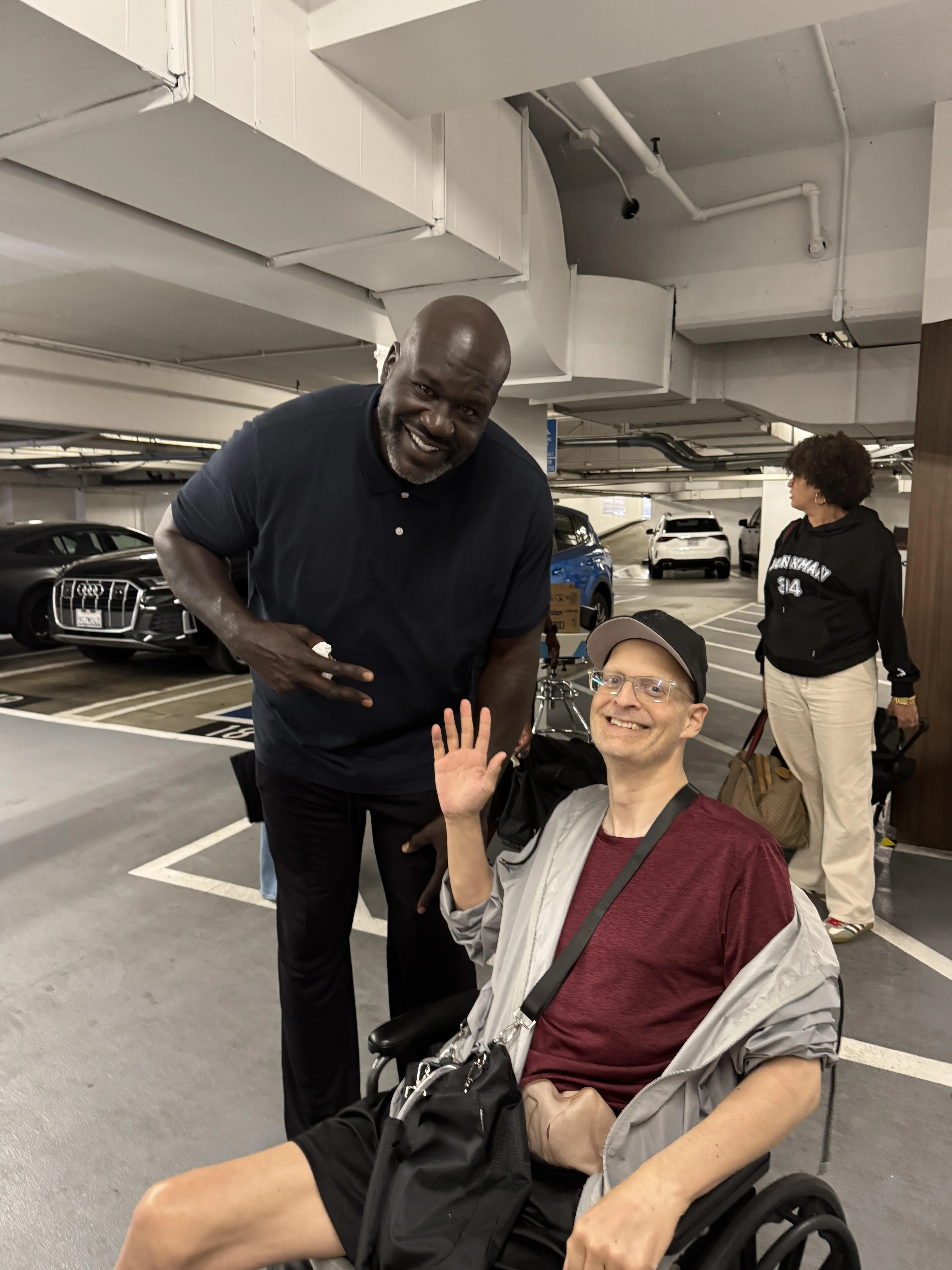 Shaq in the carport picture 1 of 1