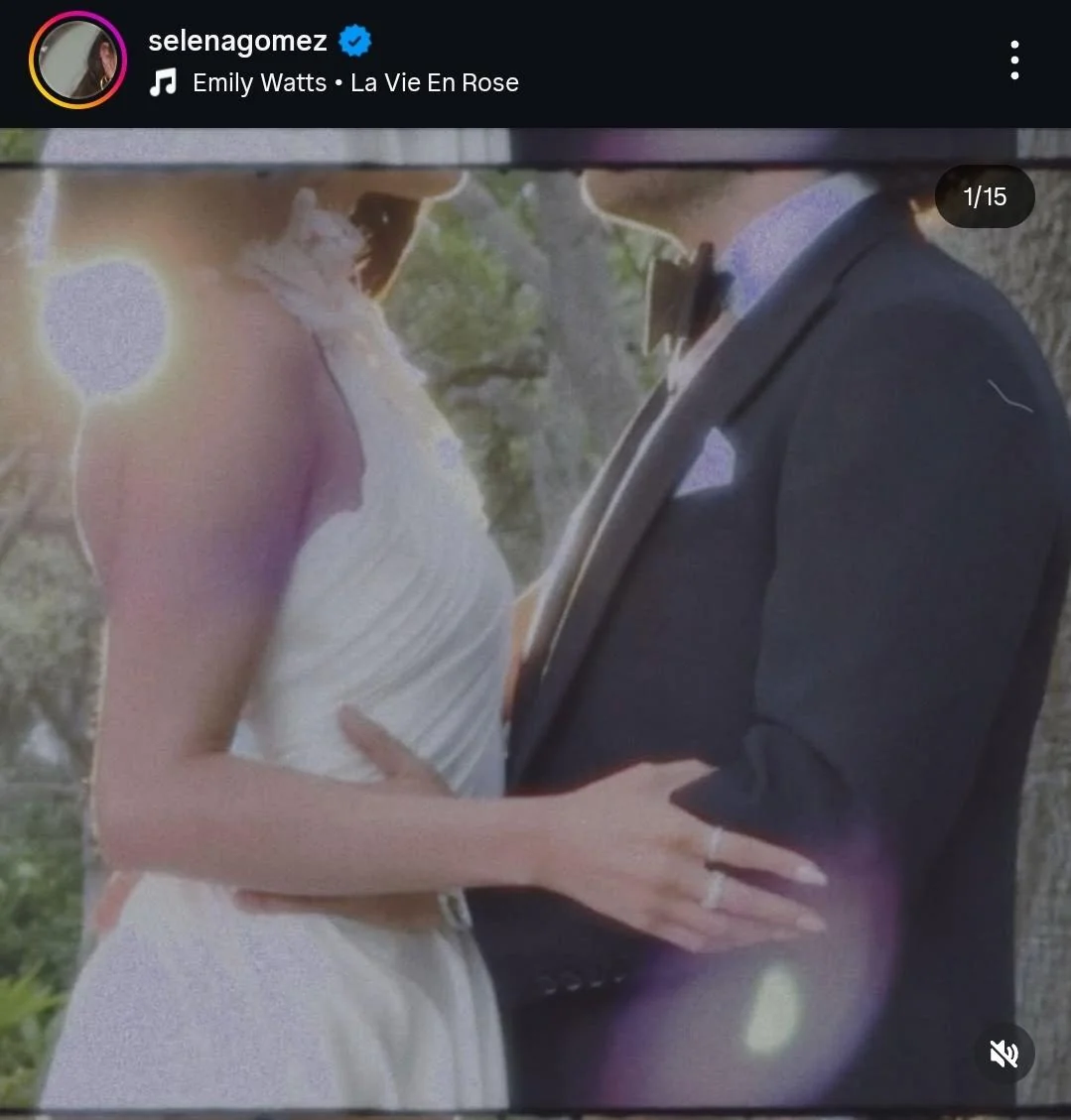 Congratulations to Selena Gomez and Benny Blanco! picture 1 of 15