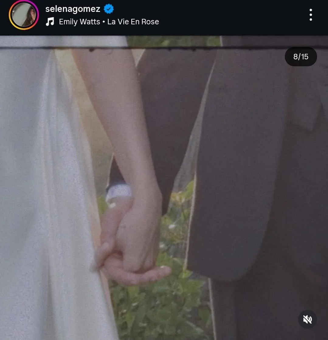 Congratulations to Selena Gomez and Benny Blanco! picture 13 of 15