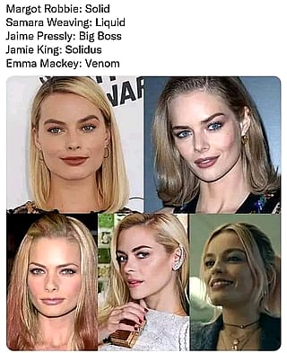 Are memes allowed here? Margot Robbie, Samara Weaving and more'