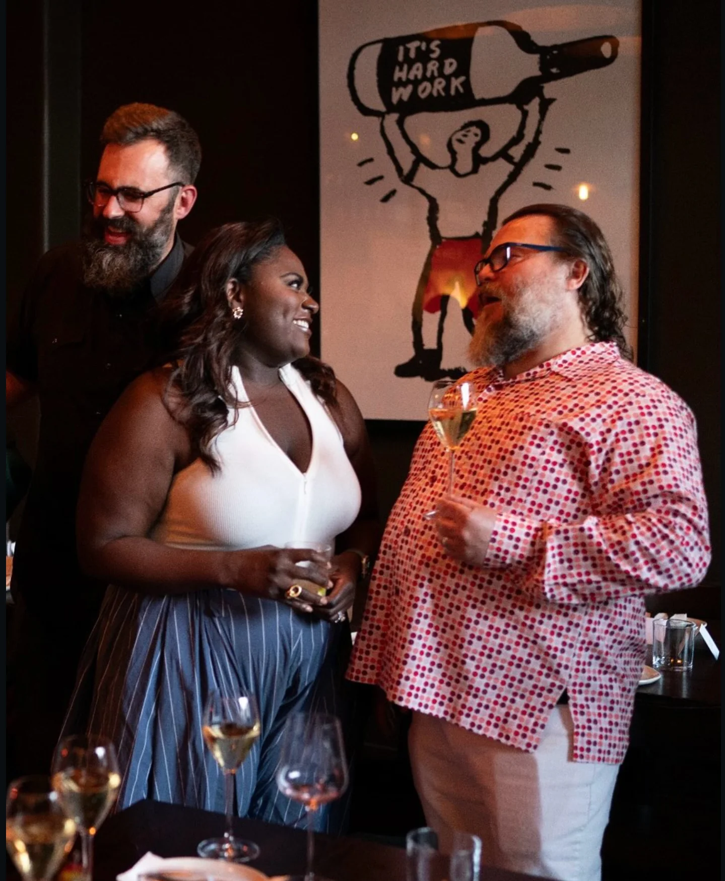 Are jack black and daniel brooks related? They have very similar facial features. picture 1 of 1