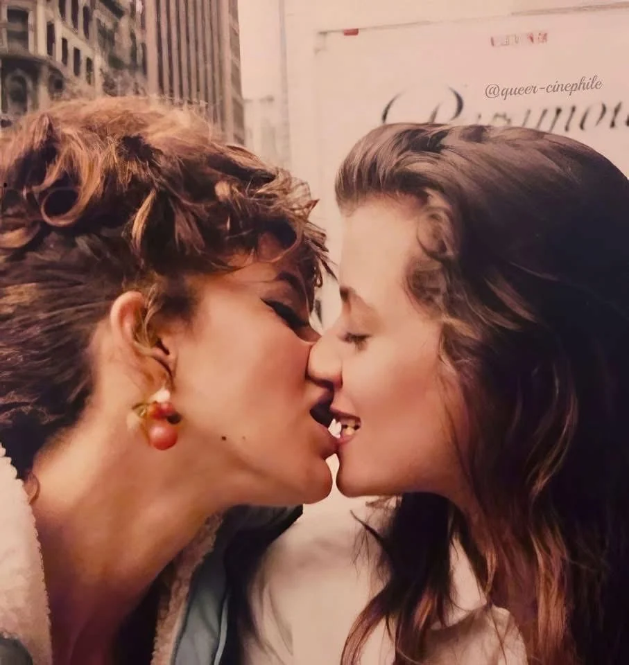 Jennifer Grey and Mia Sara, set of Ferris Bueller’s Day Off, 1985 picture 1 of 1