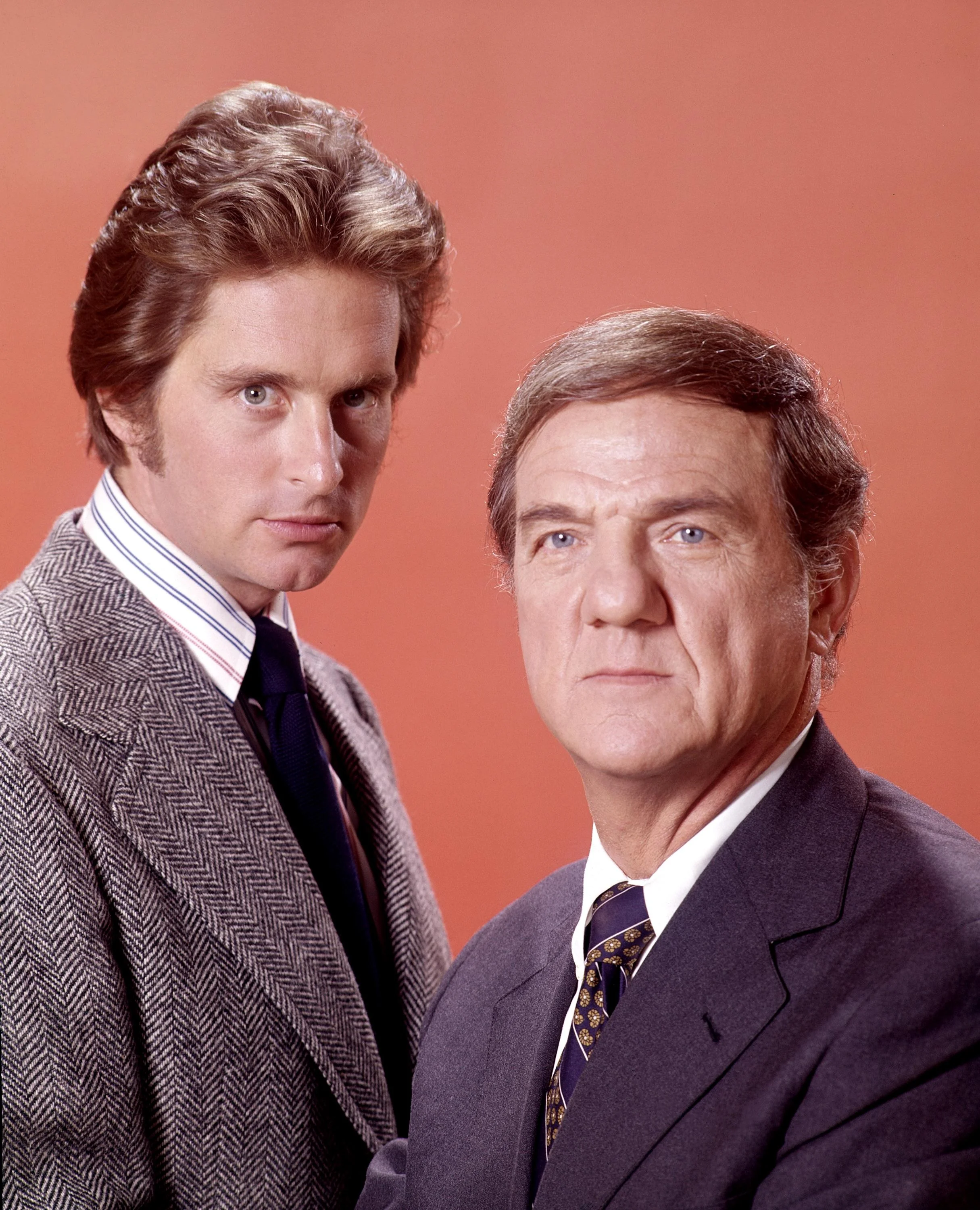 I noticed that Micheal Douglas kept the same hairstyle since the 70s picture 2 of 2