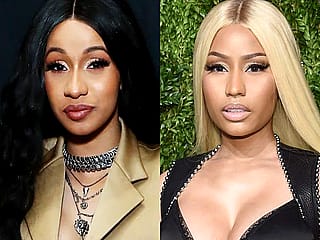 i feel like cardi b is actually funny, while Nicki minaj just acts like shes dumb, and people laugh over it'