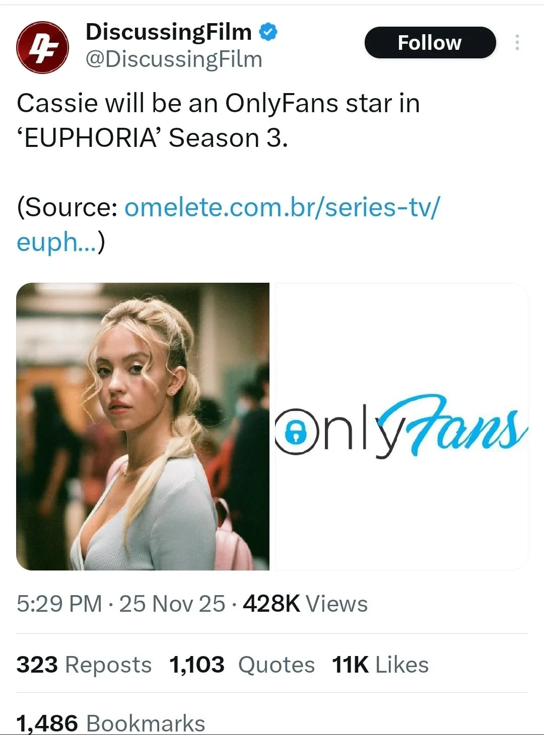 Sydney Sweeney's character arc in Euphoria season 3 picture 1 of 1