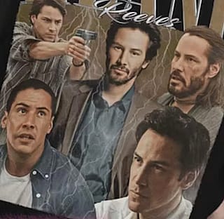 What movies are these pictures of keanu from?'