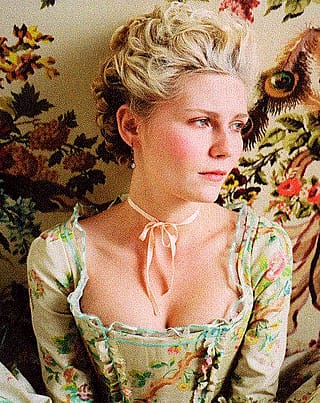 Kirsten Dunst as Marie Antoinette'