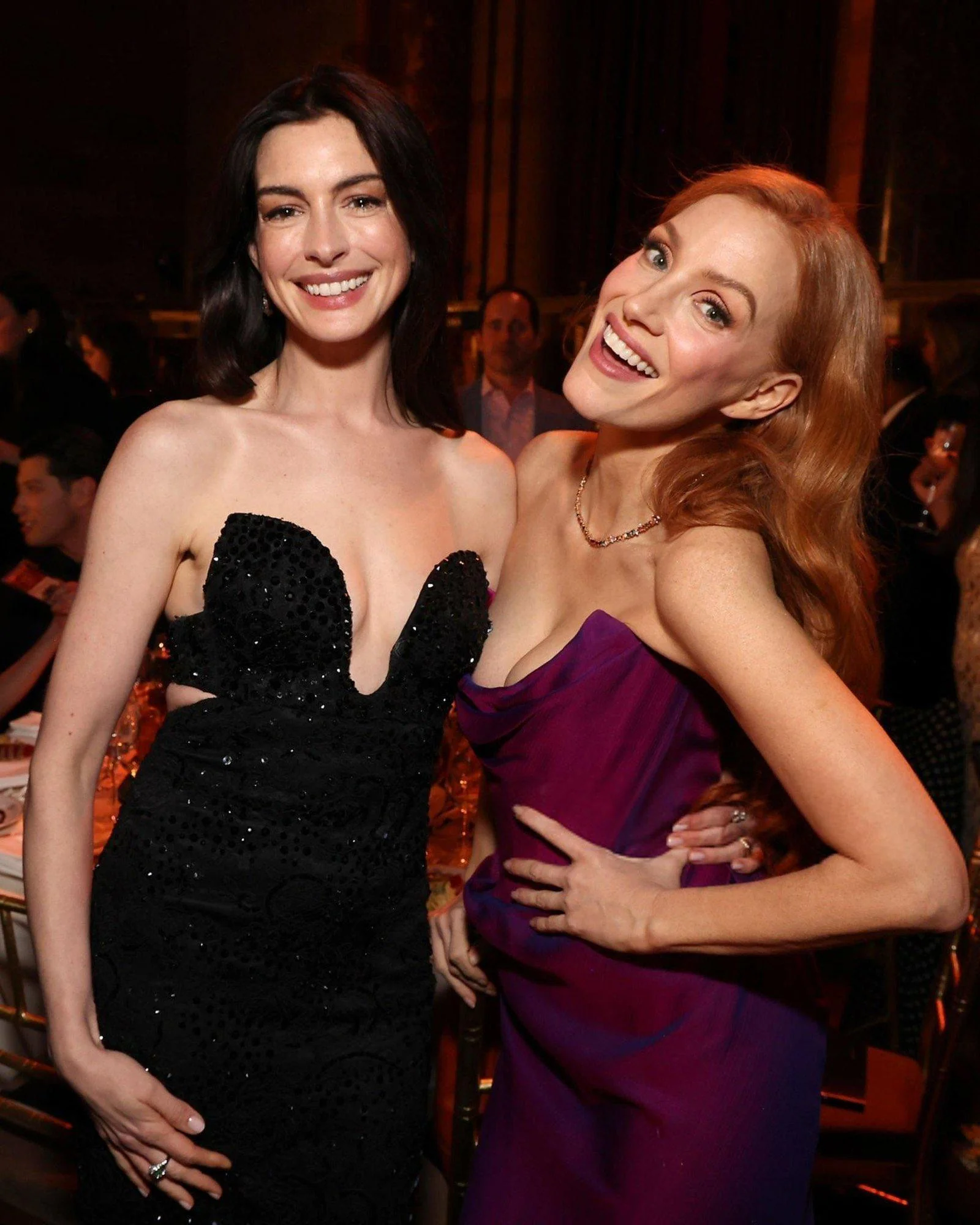 Anne Hathaway and Jessica Chastain picture 1 of 1