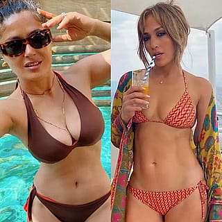 Salma Hayek vs Jennifer Lopez - who is the hotter MILF ?'